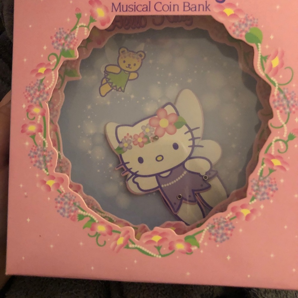 Hello kitty musical coin bank